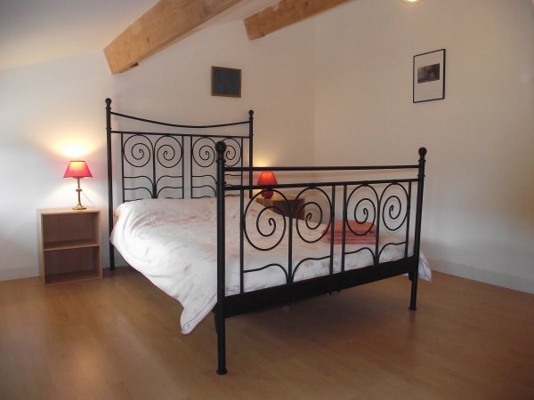 Double bedroom in La Grange, at Les Hiboux gites, France