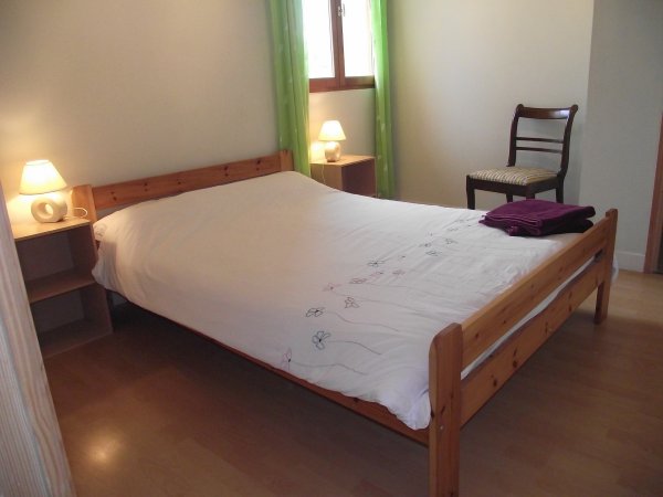 Gound floor double bedroom, at Les Hiboux gites, France